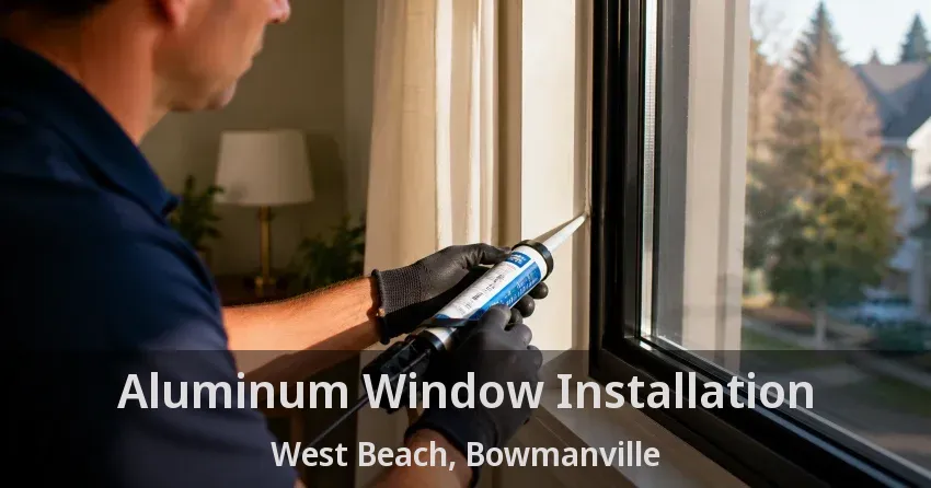 Aluminum Window Installation West Beach, Bowmanville - ON