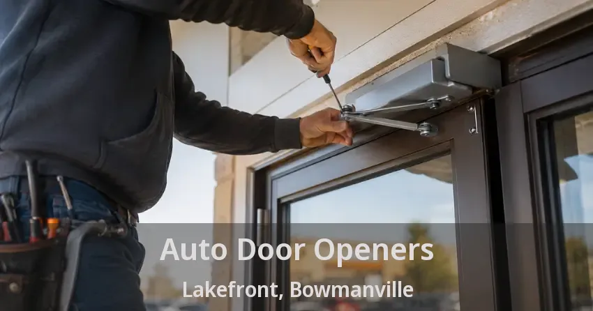Auto Door Openers Lakefront, Bowmanville - ON