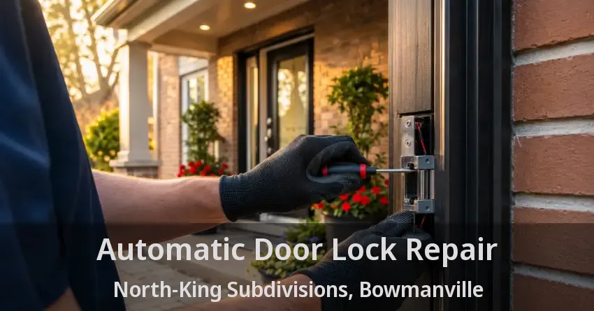 Automatic Door Lock Repair North-King Subdivisions, Bowmanville - ON