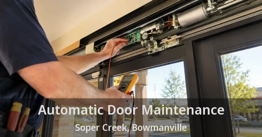 Automatic Door Maintenance Soper Creek, Bowmanville - ON