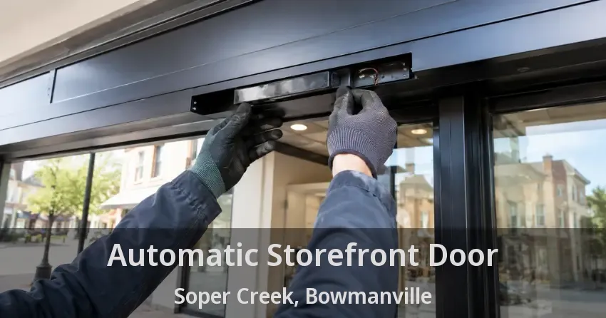 Automatic Storefront Door Soper Creek, Bowmanville - ON