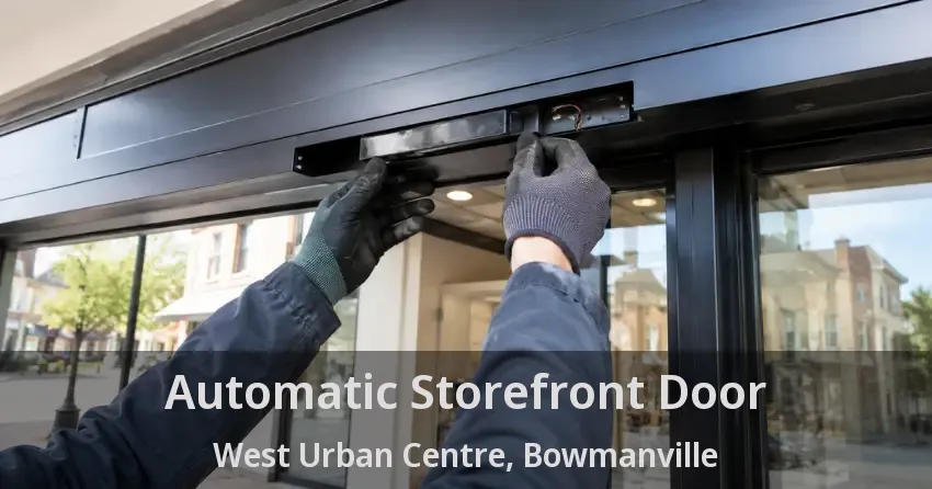 Automatic Storefront Door West Urban Centre, Bowmanville - ON