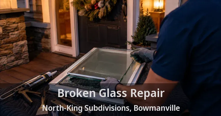 Broken Glass Repair North-King Subdivisions, Bowmanville - ON