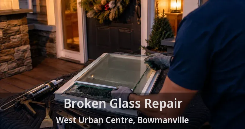 Broken Glass Repair West Urban Centre, Bowmanville - ON