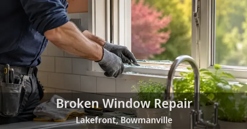 Broken Window Repair Lakefront, Bowmanville - ON