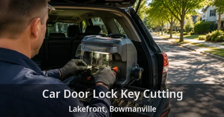 Car Door Lock Key Cutting Lakefront, Bowmanville - ON