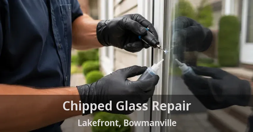 Chipped Glass Repair Lakefront, Bowmanville - ON