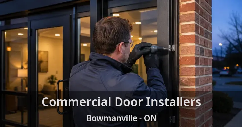Commercial Door Installers Bowmanville - ON