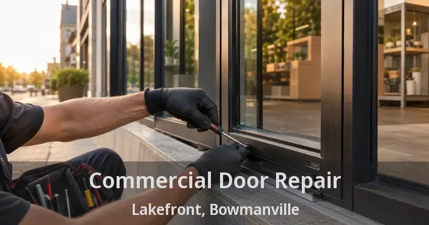 Commercial Door Repair Lakefront, Bowmanville - ON