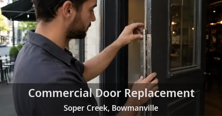 Commercial Door Replacement Soper Creek, Bowmanville - ON