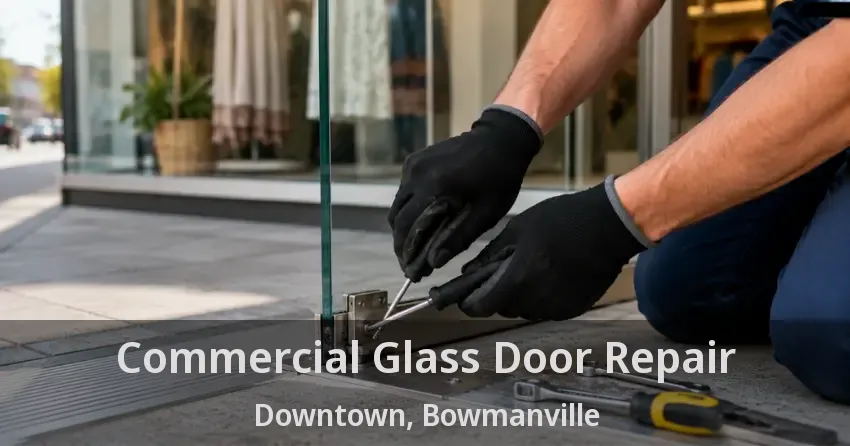 Commercial Glass Door Repair Downtown, Bowmanville - ON