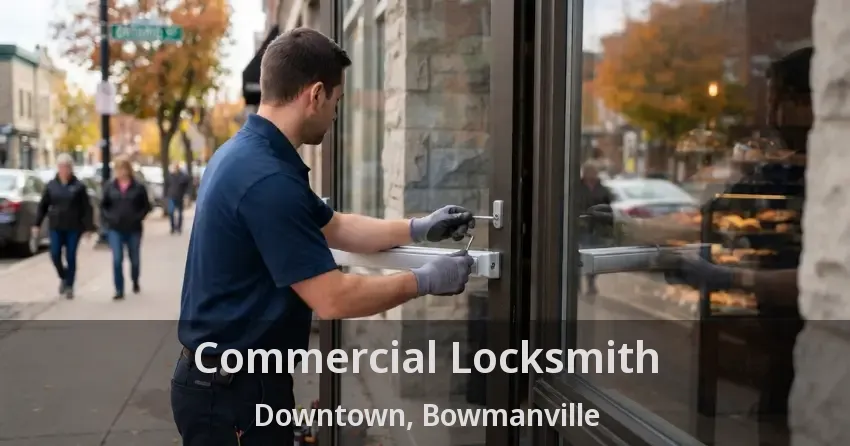 Commercial Locksmith Downtown, Bowmanville - ON