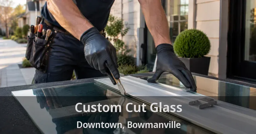 Custom Cut Glass Downtown, Bowmanville - ON