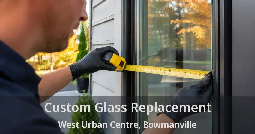 Custom Glass Replacement West Urban Centre, Bowmanville - ON