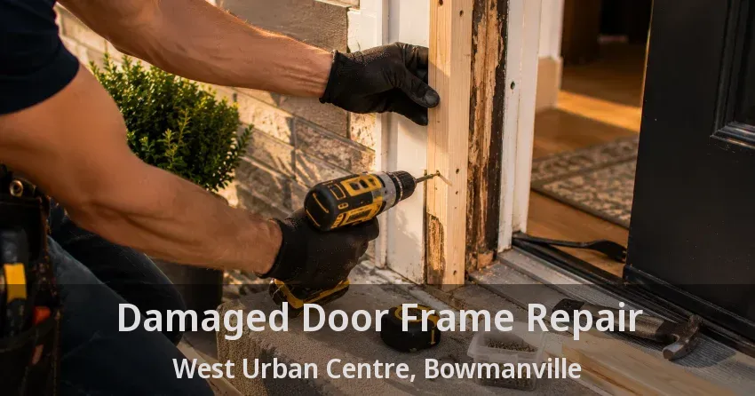 Damaged Door Frame Repair West Urban Centre, Bowmanville - ON