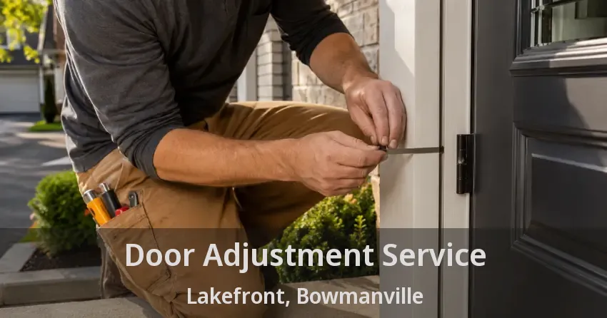 Door Adjustment Service Lakefront, Bowmanville - ON