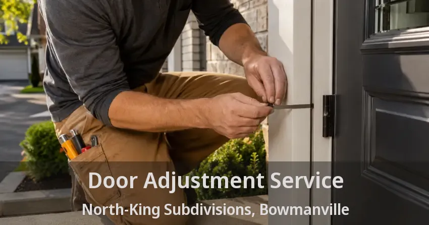 Door Adjustment Service North-King Subdivisions, Bowmanville - ON