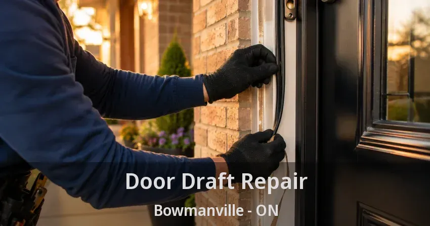 Door Draft Repair Bowmanville - ON