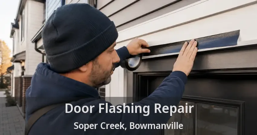 Door Flashing Repair Soper Creek, Bowmanville - ON