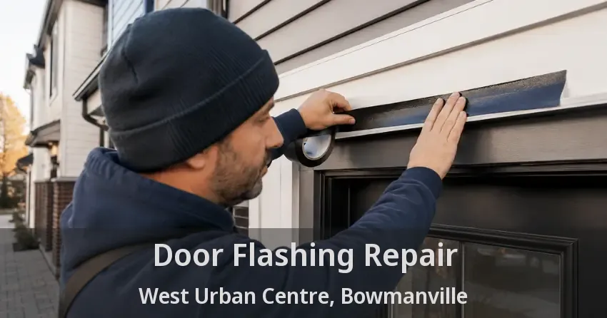 Door Flashing Repair West Urban Centre, Bowmanville - ON
