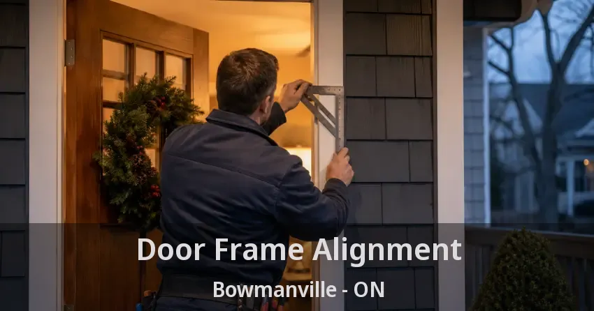 Door Frame Alignment Bowmanville - ON
