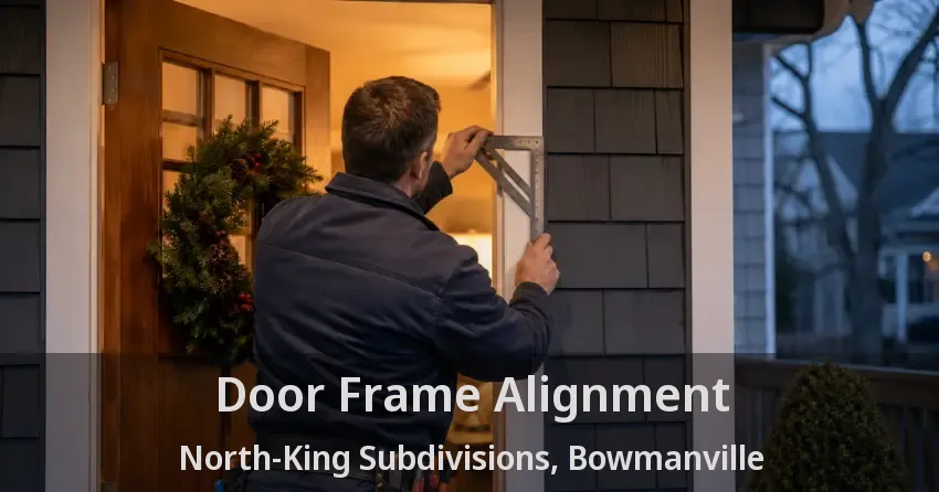 Door Frame Alignment North-King Subdivisions, Bowmanville - ON