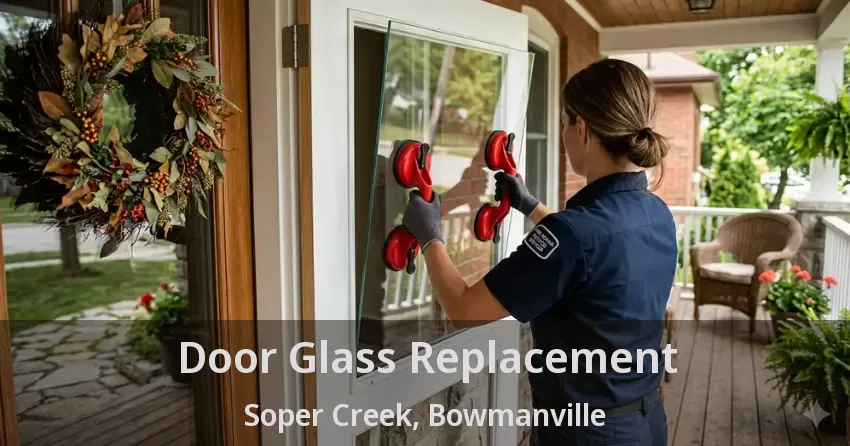 Door Glass Replacement Soper Creek, Bowmanville - ON