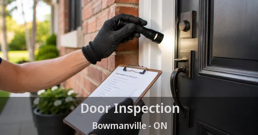 Door Inspection Bowmanville - ON