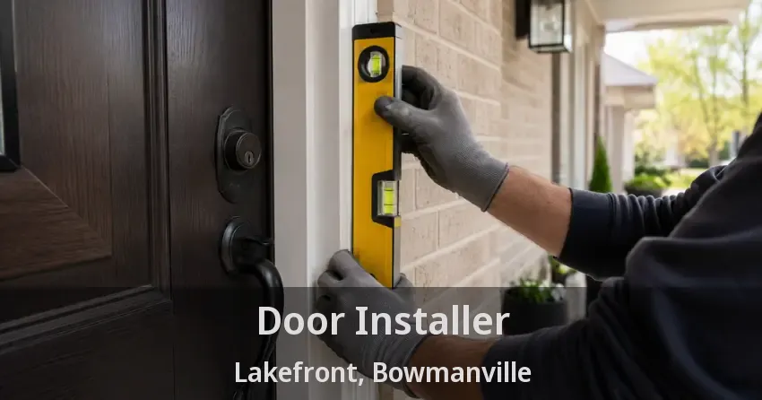 Door Installer Lakefront, Bowmanville - ON