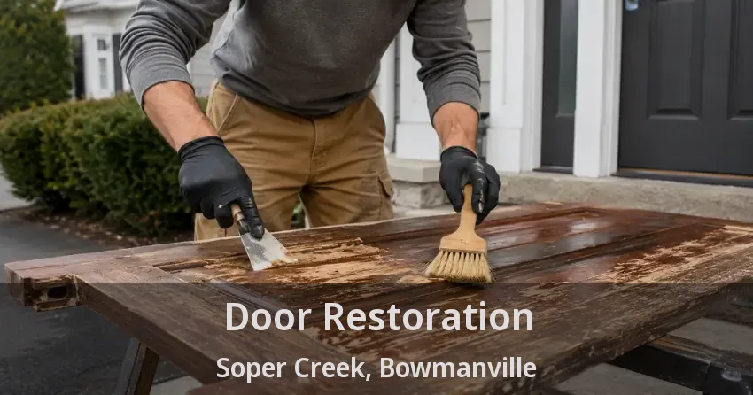 Door Restoration Soper Creek, Bowmanville - ON
