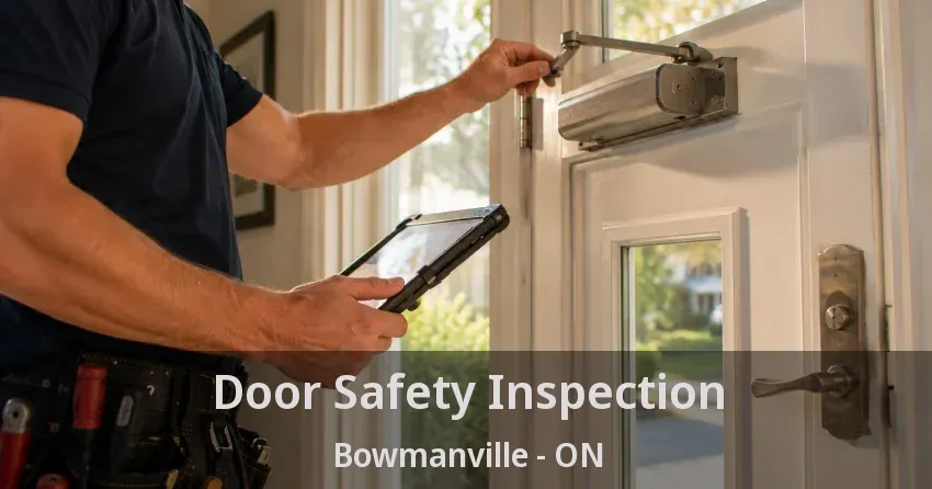 Door Safety Inspection Bowmanville - ON