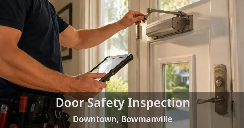 Door Safety Inspection Downtown, Bowmanville - ON