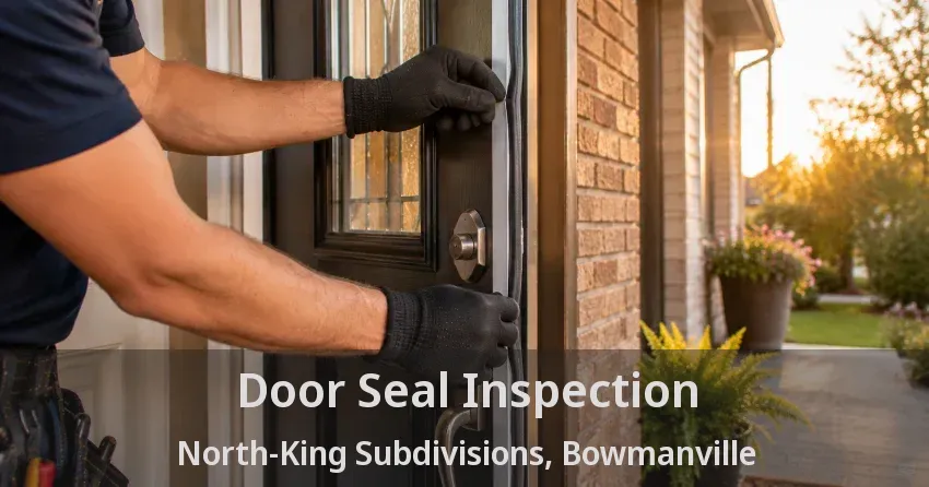 Door Seal Inspection North-King Subdivisions, Bowmanville - ON
