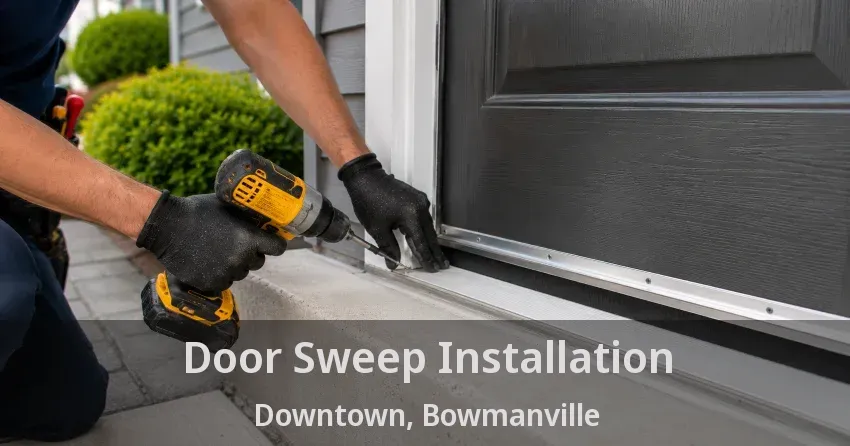 Door Sweep Installation Downtown, Bowmanville - ON