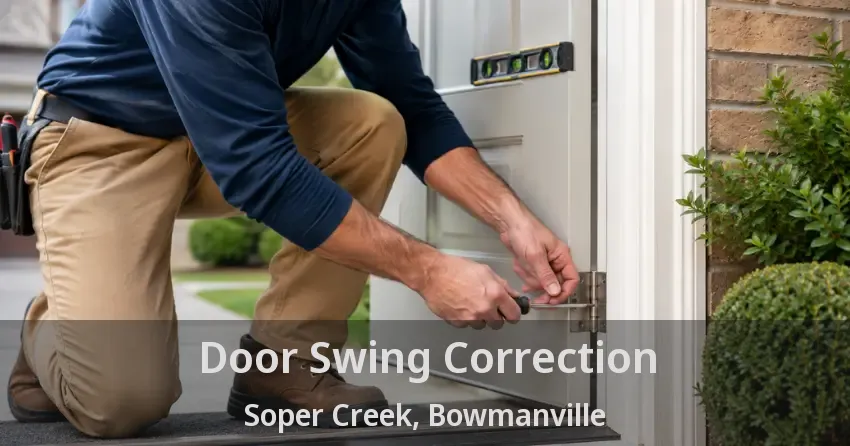 Door Swing Correction Soper Creek, Bowmanville - ON