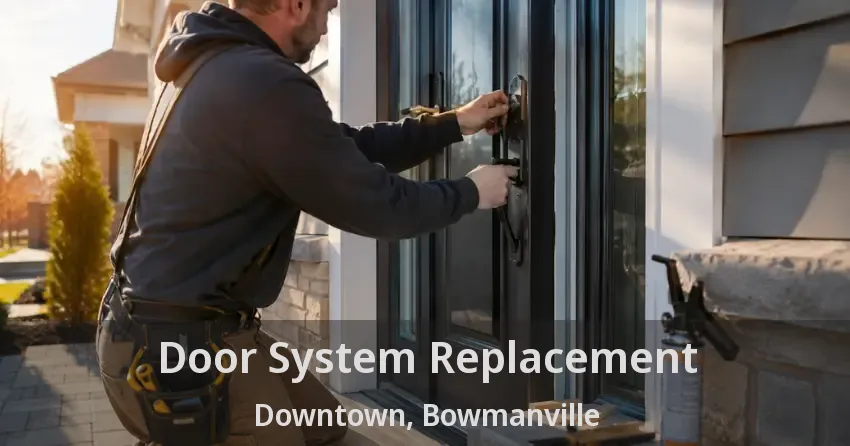 Door System Replacement Downtown, Bowmanville - ON