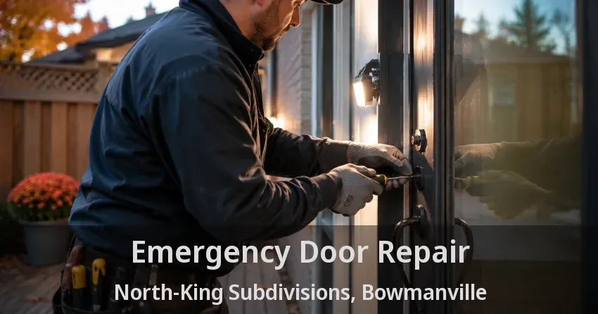 Emergency Door Repair North-King Subdivisions, Bowmanville - ON