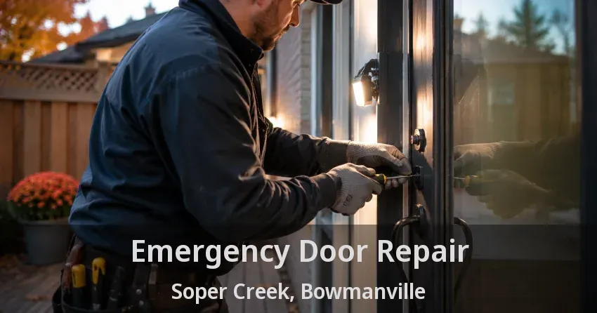 Emergency Door Repair Soper Creek, Bowmanville - ON