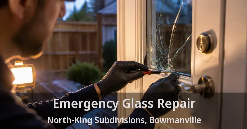 Emergency Glass Repair North-King Subdivisions, Bowmanville - ON