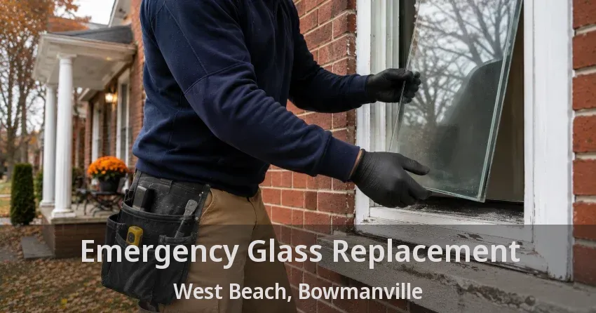Emergency Glass Replacement West Beach, Bowmanville - ON