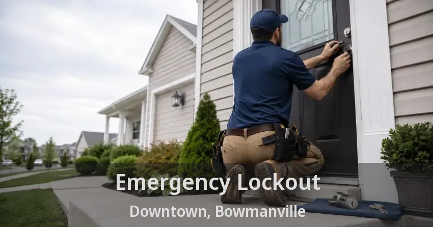 Emergency Lockout Downtown, Bowmanville - ON