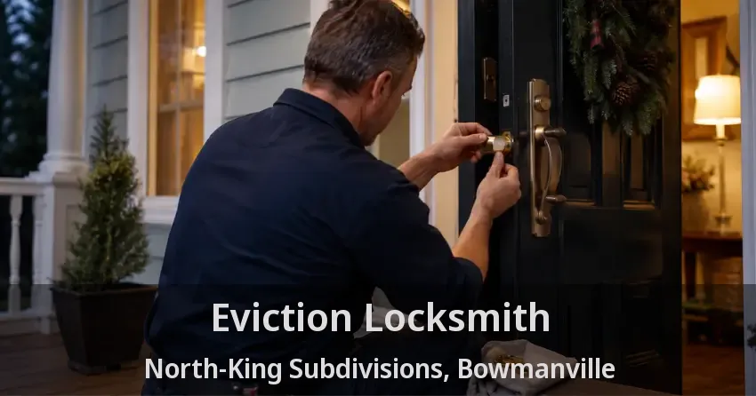Eviction Locksmith North-King Subdivisions, Bowmanville - ON