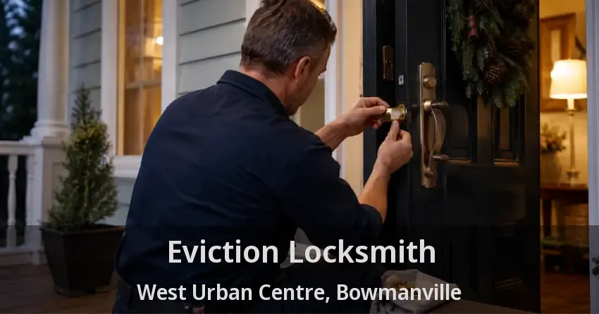 Eviction Locksmith West Urban Centre, Bowmanville - ON