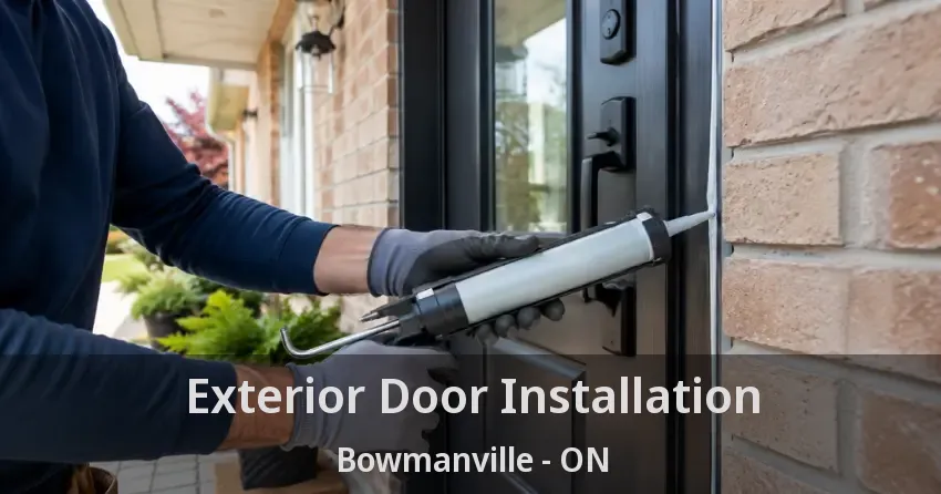 Exterior Door Installation Bowmanville - ON