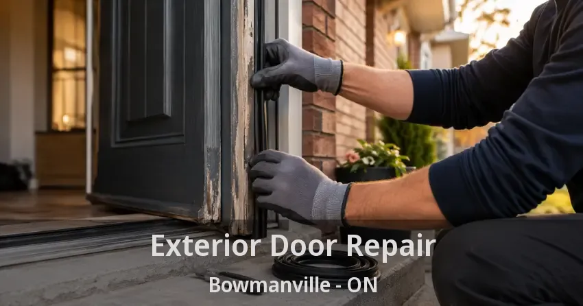 Exterior Door Repair Bowmanville - ON