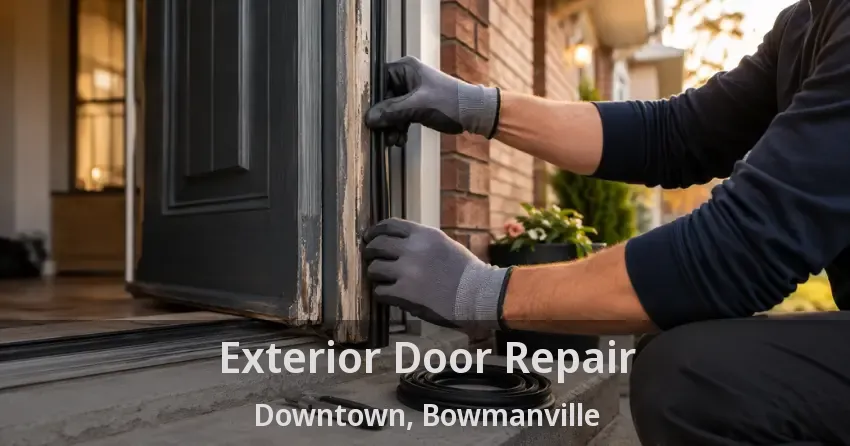 Exterior Door Repair Downtown, Bowmanville - ON