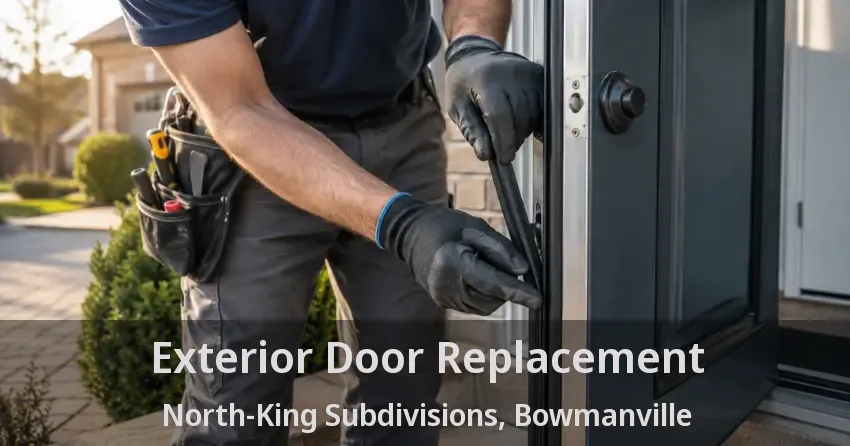 Exterior Door Replacement North-King Subdivisions, Bowmanville - ON