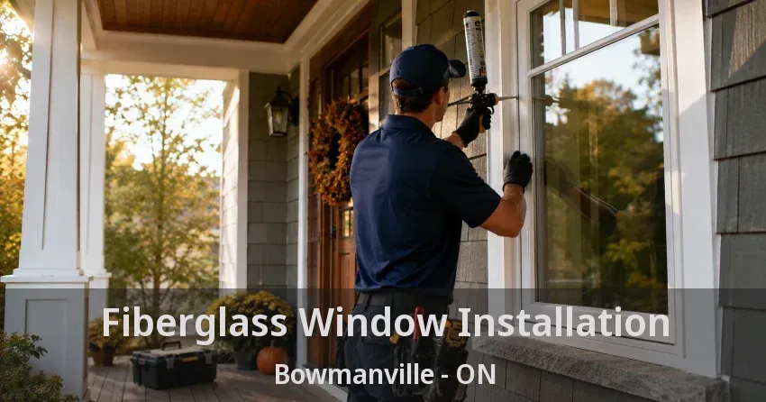 Fiberglass Window Installation Bowmanville - ON