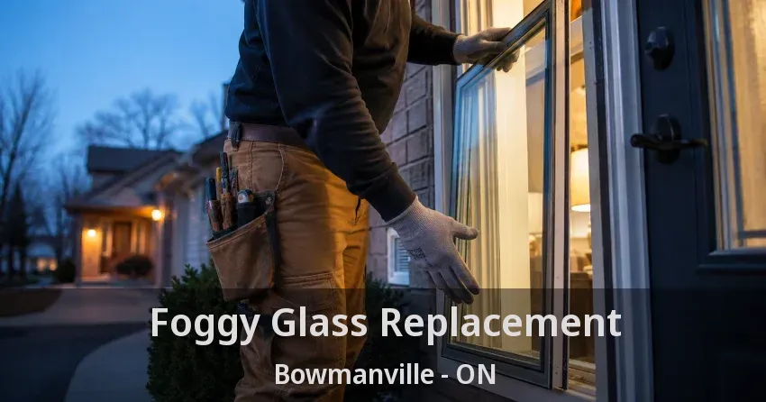 Foggy Glass Replacement Bowmanville - ON