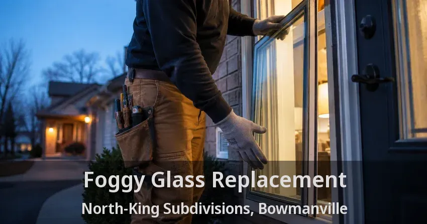 Foggy Glass Replacement North-King Subdivisions, Bowmanville - ON